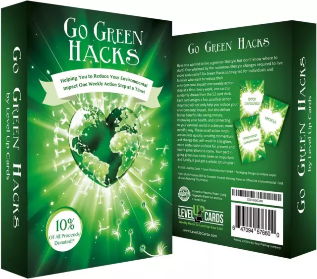 Earth Day Is Every Day with Go Green Hacks! Sustainable Gift - Going Green Made