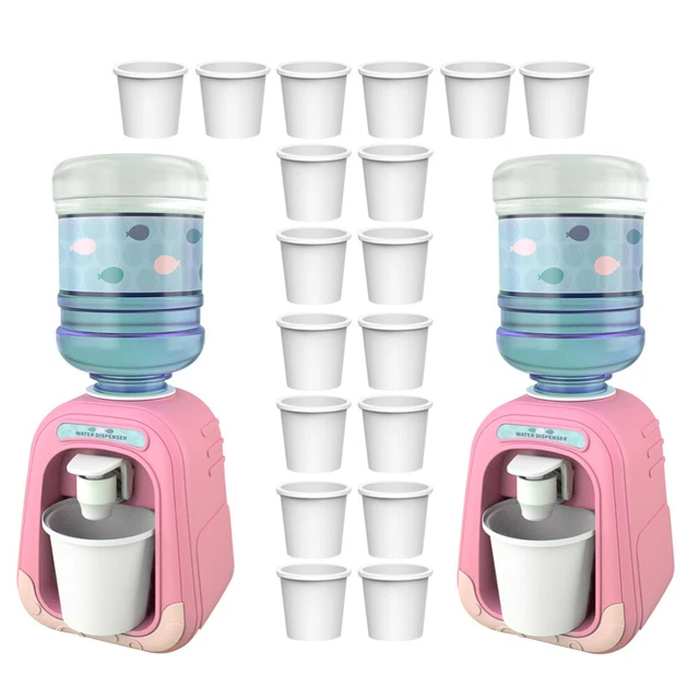 Mini Water Dispenser Paper Baby Boy Simulated Fountain Toy Kids Role Play Toys