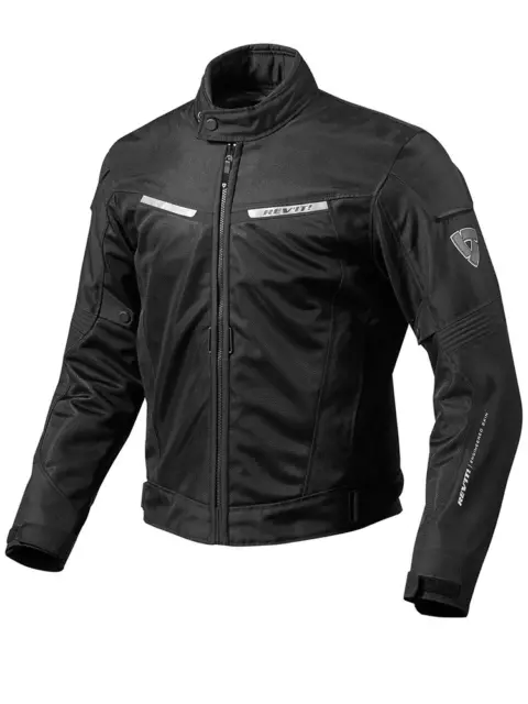 Motorcycle Textil Jacket REV'IT Airwave 2 / Black - size M