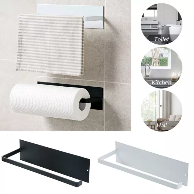 Papier Serviette Support Frais Film Rangement Rack Mural Pendant Étagère Gratuit