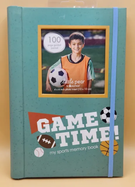 Little Pear Journal - Game Time My Sports Memory Book, 100 Pages, NEW
