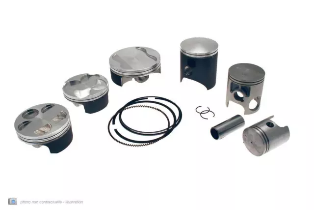 KIT PISTON TECNIUM FORGE KAWASAKI KMX 125 1986 à 2004 53,95mm