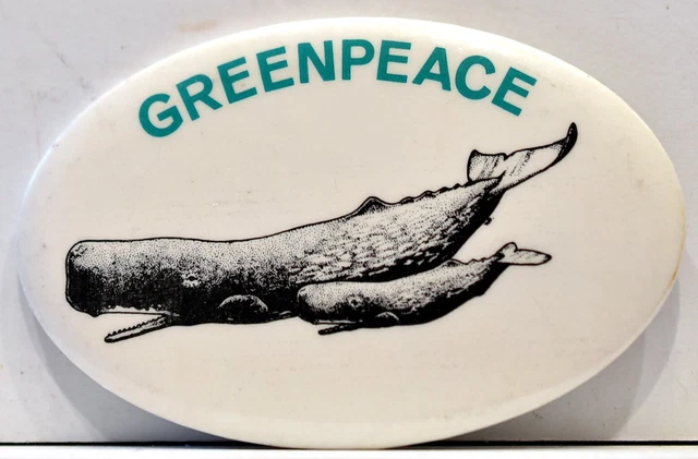 1980S PROTECT SPERM Whale Climate Change Environmental Greenpeace