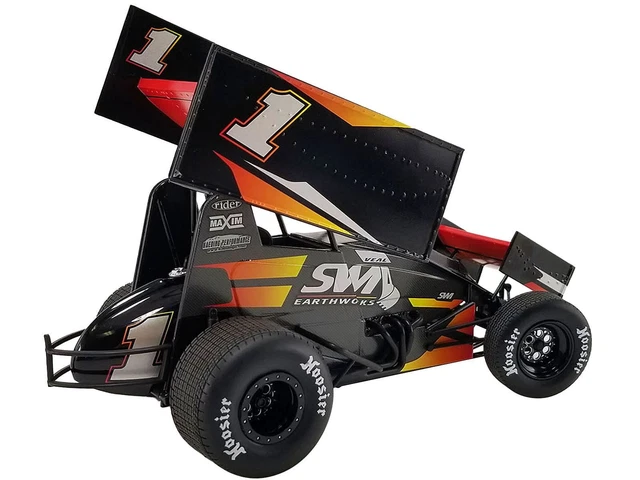 Winged Sprint Car #1 Jamie Veal "SWI Earthworks" SWI Engineering Racing Team (2