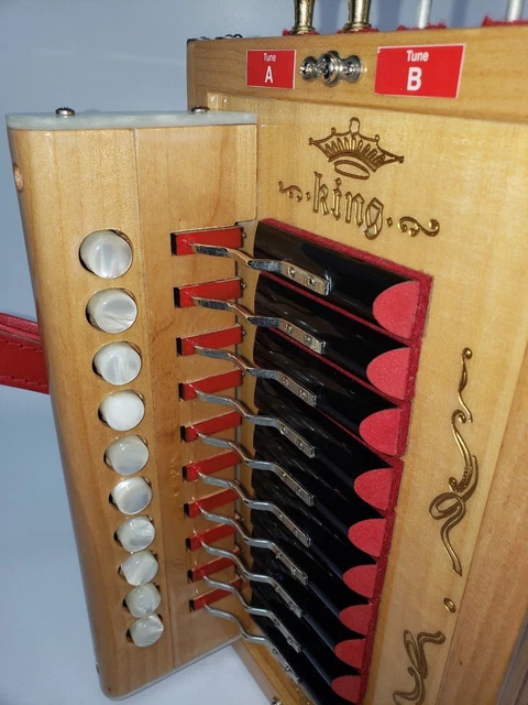 Gabbanelli King Cajun 2 tone accordion 2
