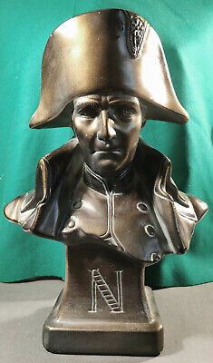 Riproduzione Busto Napoleon di Pinedo 12,5/8/5 cm Bianco 