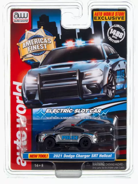 Auto World 64412-AWSP135B 2021 Charger SRT Hellcat Redeye Octane Red Metallic Modern Muscle Limited Edition 1 64 Diecast Model Car By Auto World