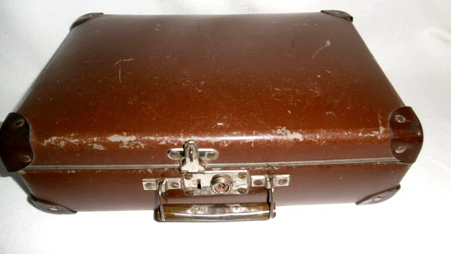 Coffre en bois vintage, vieille valise en bois, valise vintage, bagage rétro, étui de voyage, valise ancienne, valise bagage, décoration d'intérieur - France