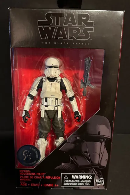 Star Wars Black 6" Imperial Hovertank Pilot Figure TRU Exclusive Toys R Us