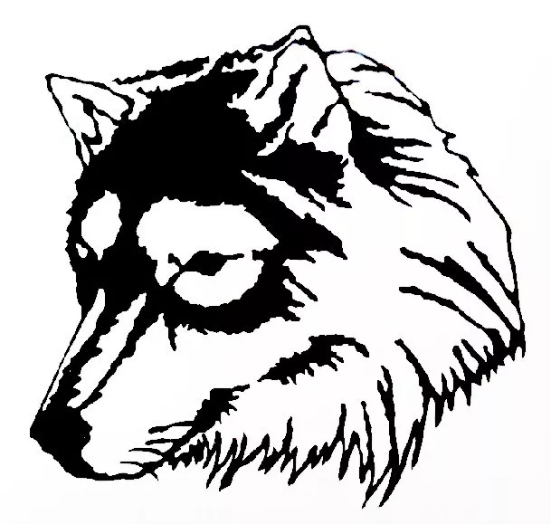 Wolf Decal  - Window sticker Car RV  Truck ATV Hunting Outdoor Vinyl Decal