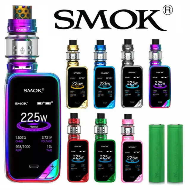 SMOK X-Priv E-Zigarette Vape + TFV12 Prince Tank 8ml Verdampfer Kit 225W + Akkus