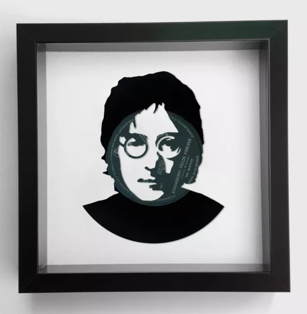 John Lennon - All You Need is Love - Original Framed Vinyl Record Art 1967