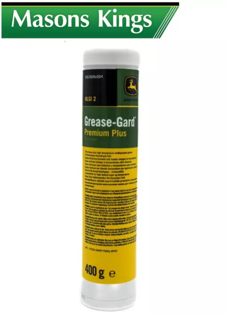 John Deere Grease-Gard Premium Plus Lithium Complex VC67009-004 Cartridge 400g