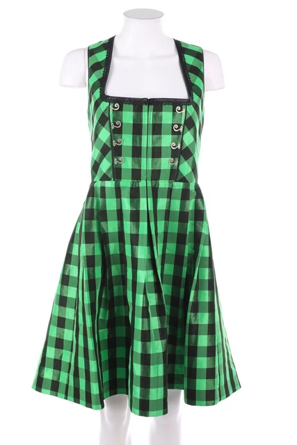 Dirndl rosa Dirndl Oktoberfest a quadretti D 40 verde chiaro