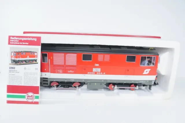 LGB G Gauge 22962 OBB 2095 Class Diesel Locomotive Digital Sound Boxed