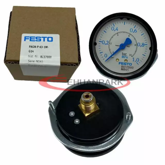 1PCS FESTO PAGN-P-40-1M-G14 8037006 Pressure Gauge NEW