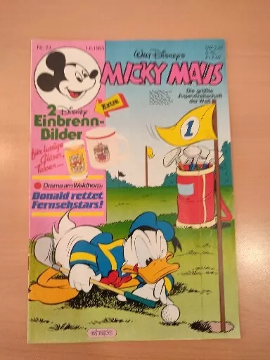 Micky Maus 1985/23  Originalheft vom 1.6.85  Ohne Gimic