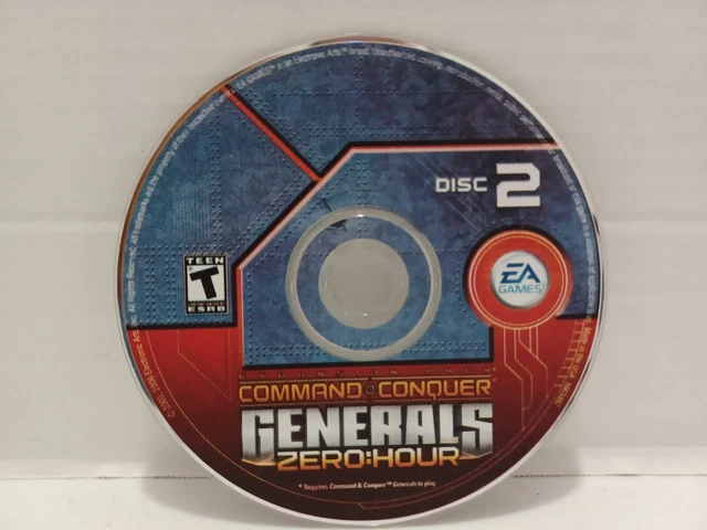 COMMAND AND CONQUER Generals Zero Hour Expansion Pack Pc 165 00 