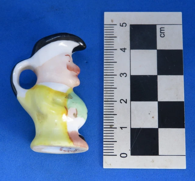 MINIATURE VINTAGE VICTORIAN antique Mr Punch Toby jug ornament £55.00