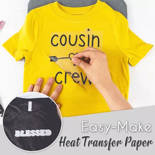 Easy Make Heat Transfer Paper Make Your Own ONE & ONLY T-SHIRT In A Few Minutes