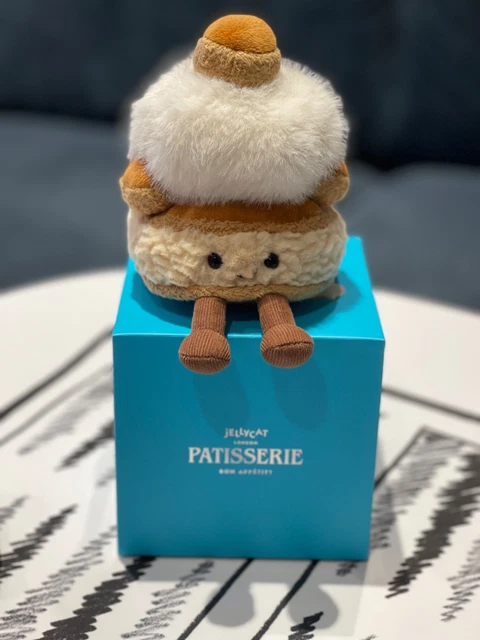 NEW RELEASE JELLYCAT Amusables Paris Patisserie Mirielle St Honoré