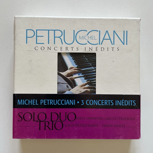 MICHEL PETRUCCIANI SOLO DUO TRIO 3 CD BOX bill evans keith jarrett jazz ...