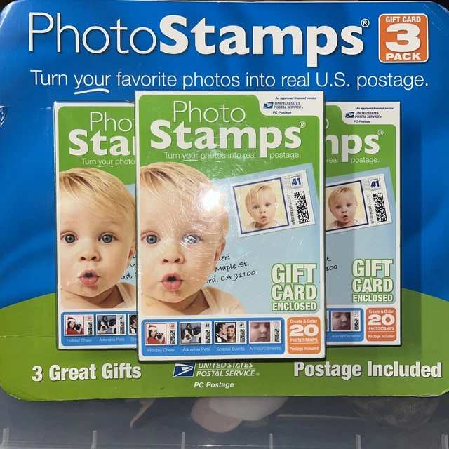 PHOTOS INTO Official U.S.P.S. Postage Stamps for Mac