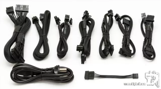 EVGA cables power Supply leads Type 1, SATA CPU VGA Molex P2 T2 G2 G3 GM B3 G1+