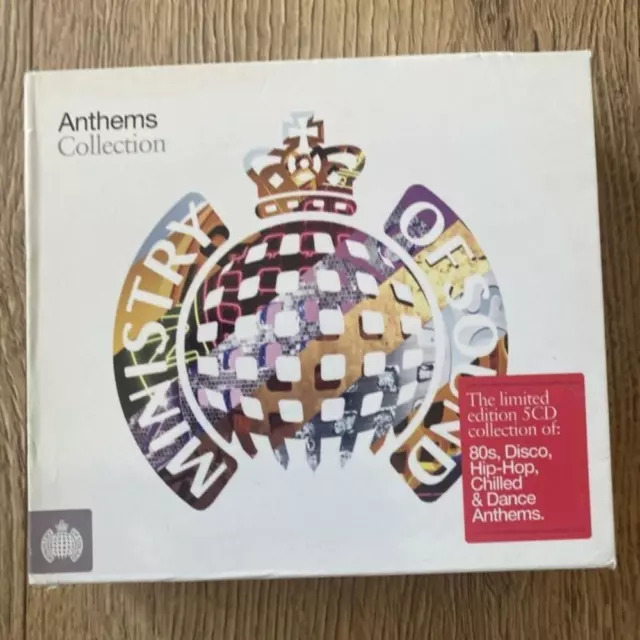 Ministry Of Sound Anthems Collection 5 CD Various Artists (2011)