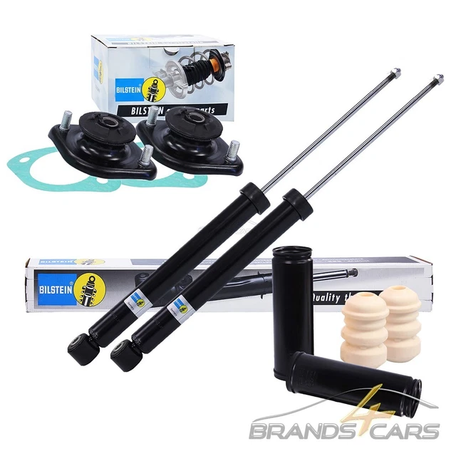 Bilstein B4 2 Ammortizzatori + Cuscinetti A Cupola + Kit Protezione Posteriore Per Bmw Serie 3 E36 E46