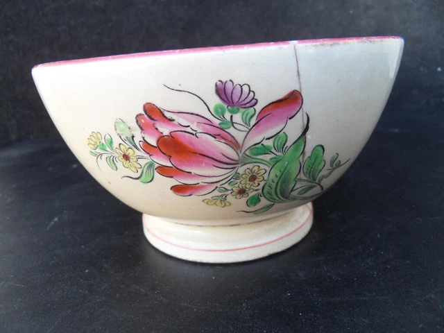 ancien bol vintage bowl faience Luneville art deco  60's collection