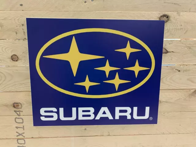 ENSEIGNE SUBARU ( 50 cm x 41 cm)