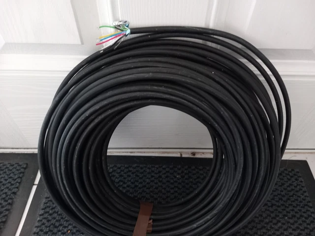 52M 1Mm 6 Core +E Massetto Pvc Guaina Nera