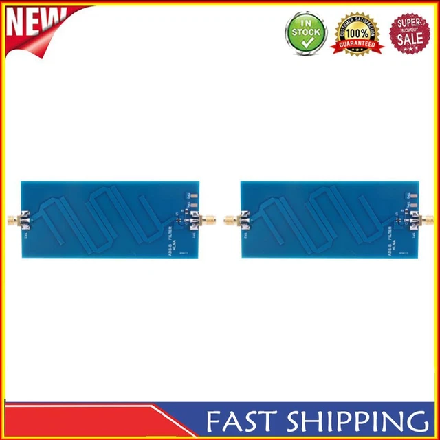 ADS-B Bandpass Filter 1090MHz +LAN Bandpass Filter Module for Software Radio SDR