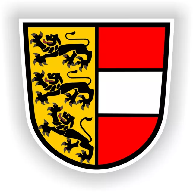 Karnten Austria Escudo de Armas Pegatina Parachoques Aufkleber Wappen Osterreich