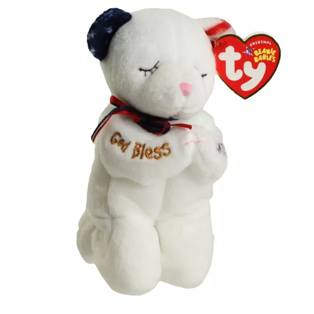 TY Beanie Baby - AMERICAN BLESSING the Praying Bear (6.5 inch) - MWMTs