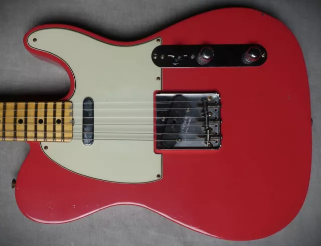 Fender Custom Shop Ltd Ed Telecaster Journeyman Relic 2024 Faded Fiesta Red