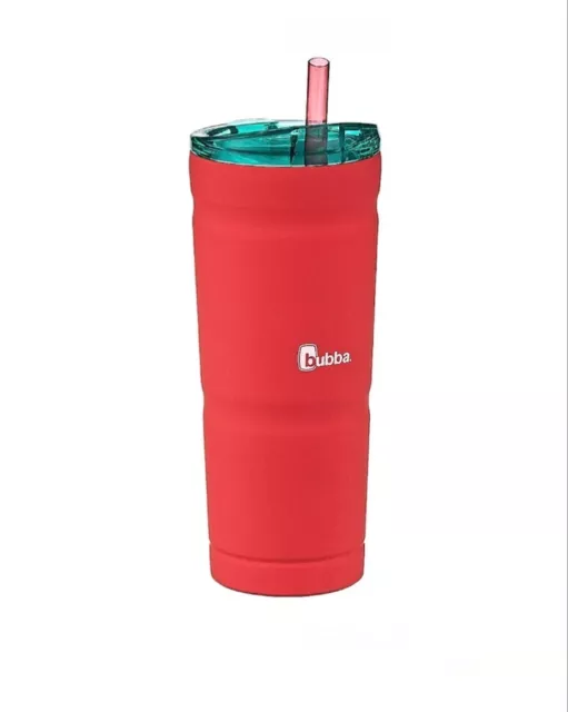 Bubba Envy S Vacuum-Insulated Stainless Steel Tumbler w/ Lid & Straw 24oz New