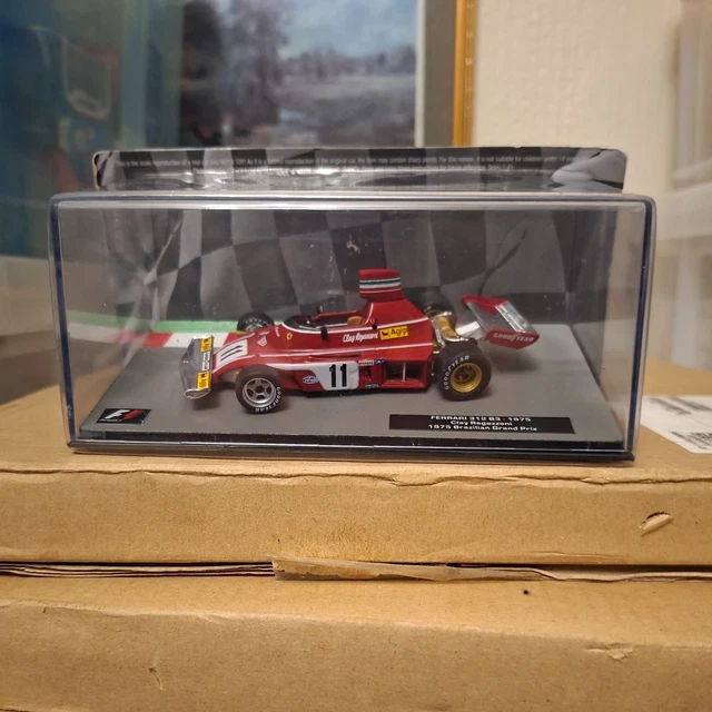 PANINI F1 CAR Collection Ferrari 312 B3 -1975 Clay Regazzoni 1.43 (9) £ ...