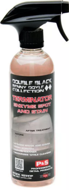 P&S Double Black Terminator Stain Remover (pint) / Free Shipping over $149!