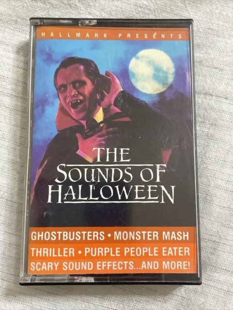 Hallmark the Sounds of Halloween 1986 Cassette Tape Sound Effects