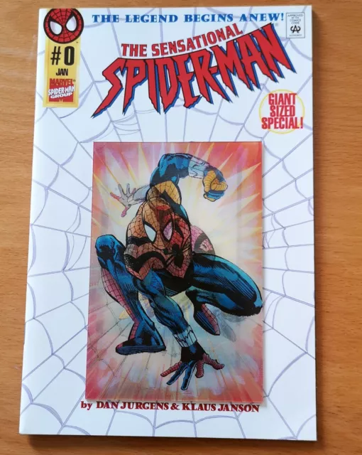 The Sensational Spider-Man No.0 (1996) Lenticular Cover, Dan Jurgens, Zustand NM