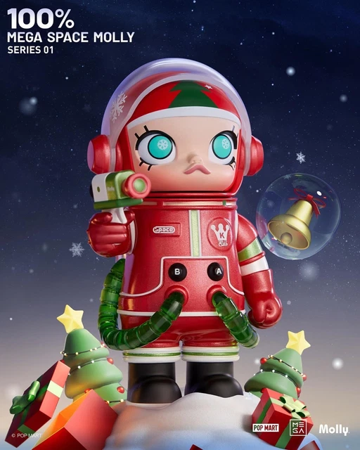 POP MART X Kenny Wong’s Mega Space Molly Spongebob Edition Art Toy £40.