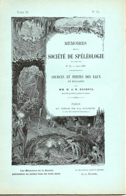SPELUNCA -n° 15  1898     E A mARTEL