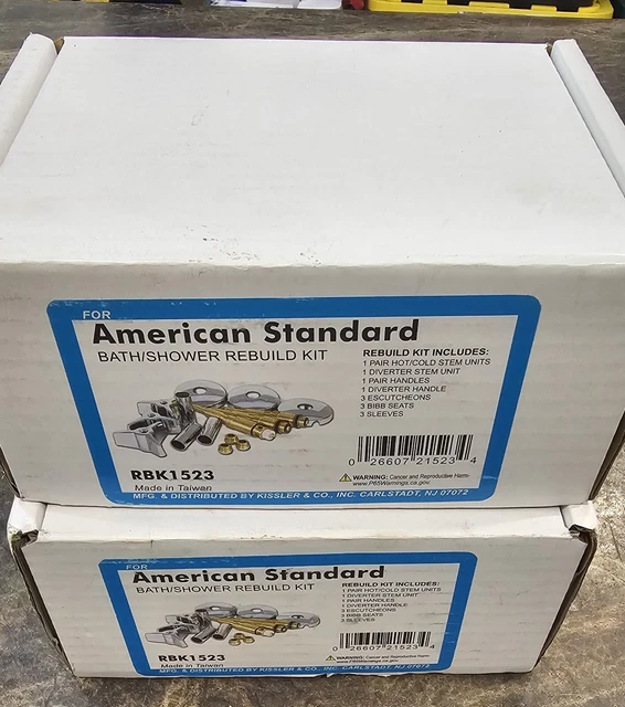 Ameican Standad Aquaseal 3-Handle Tub/Showe Ebuild Kit