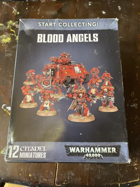 Warhammer 40k Space Marines Blood Angels Start Collecting NIB