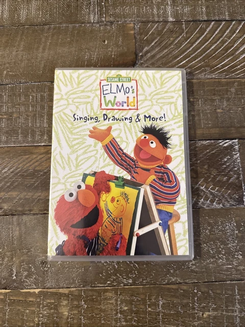 ELMO S WORLD: SINGING Drawing More (VHS 2000) $9 75 PicClick CA