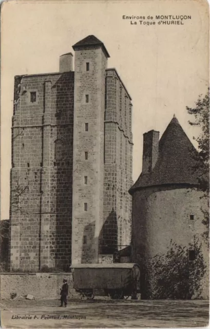 CPA Env. De MONTLUCON La Toque d'HURIEL (48700)