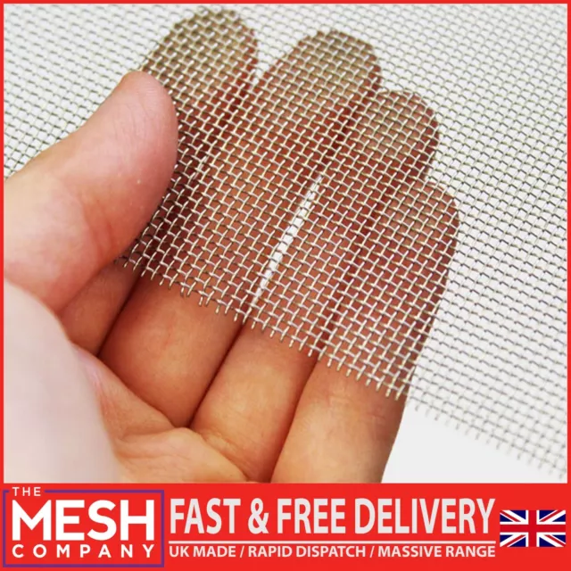 Stainless Steel 304 (29627) I 18 Mesh x 0.961mm Hole 0.450mm Wire x 30m x 165mm