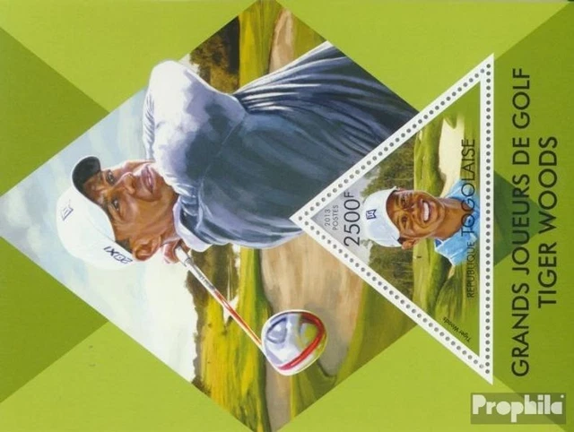 Briefmarken Togo  Mi Block 842 postfrisch Golf